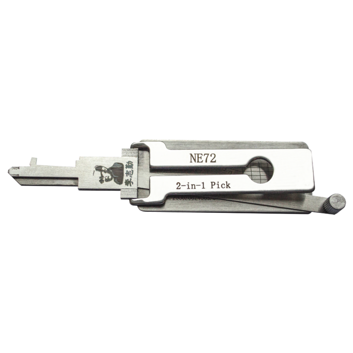 Original Lishi NE72 2-in-1 Tool for Nissan 2-in-1 Pick-Decoder Original Lishi