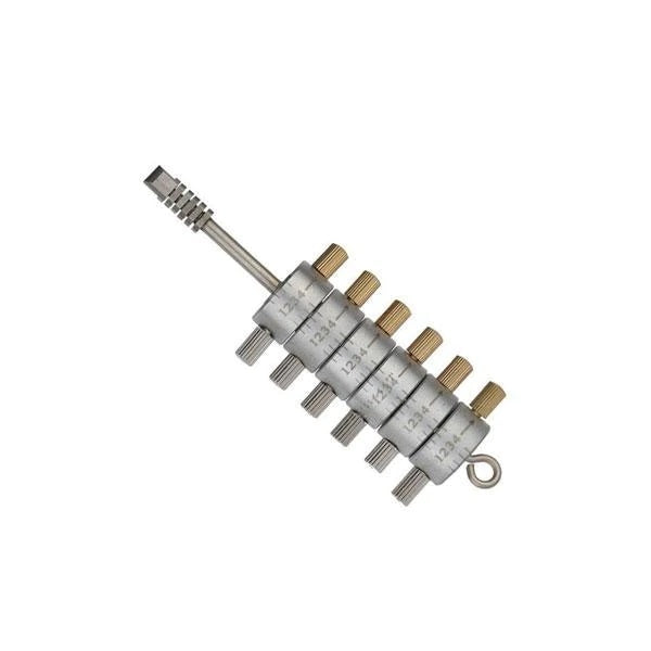 Original Lishi Premium 6 Cut PFTPD Tibbe Pick Set for Ford 2-in-1 Pick-Decoder Original Lishi