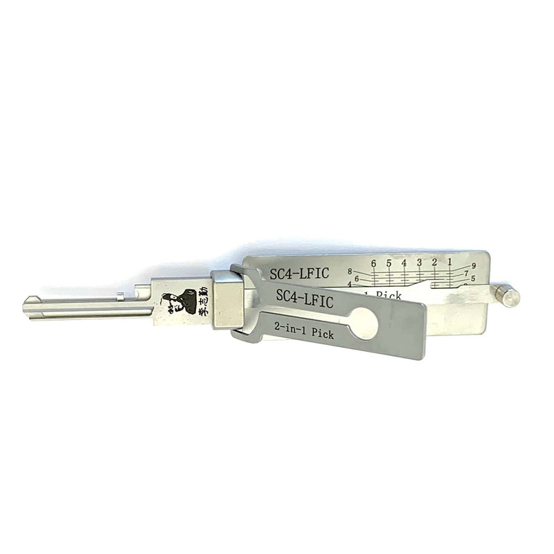 Original Lishi Schlage (SC4-LFIC) For Quick Removal Of LFIC Locks 2-in-1 Pick-Decoder Original Lishi