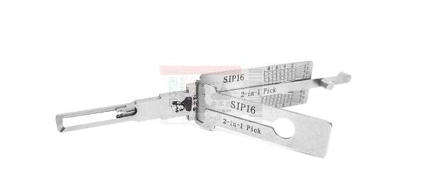 Original Lishi SIP16, AR20U 2-in-1 Tool for Fiat 2-in-1 Pick-Decoder Original Lishi
