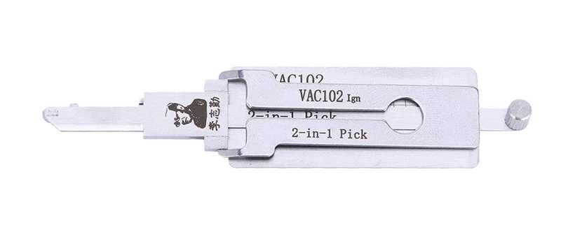 Original Lishi VAC102 2-in-1 Ignition Tool for Renault Kangroo 2-in-1 Pick-Decoder Original Lishi
