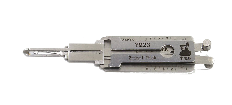 Original Lishi YM23 2-in-1 Tool for Mercedes Smart ForTwo Vehicles 2-in-1 Pick-Decoder Original Lishi