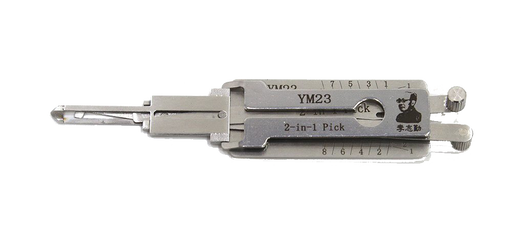 Original Lishi YM23 2-in-1 Tool for Mercedes Smart ForTwo Vehicles 2-in-1 Pick-Decoder Original Lishi