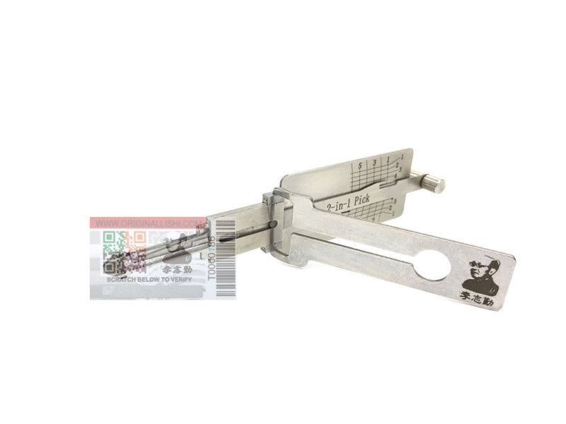 Original Lishi ZD24R 2-in-1 Tool for Yamaha Motorcycle 2-in-1 Pick-Decoder Original Lishi