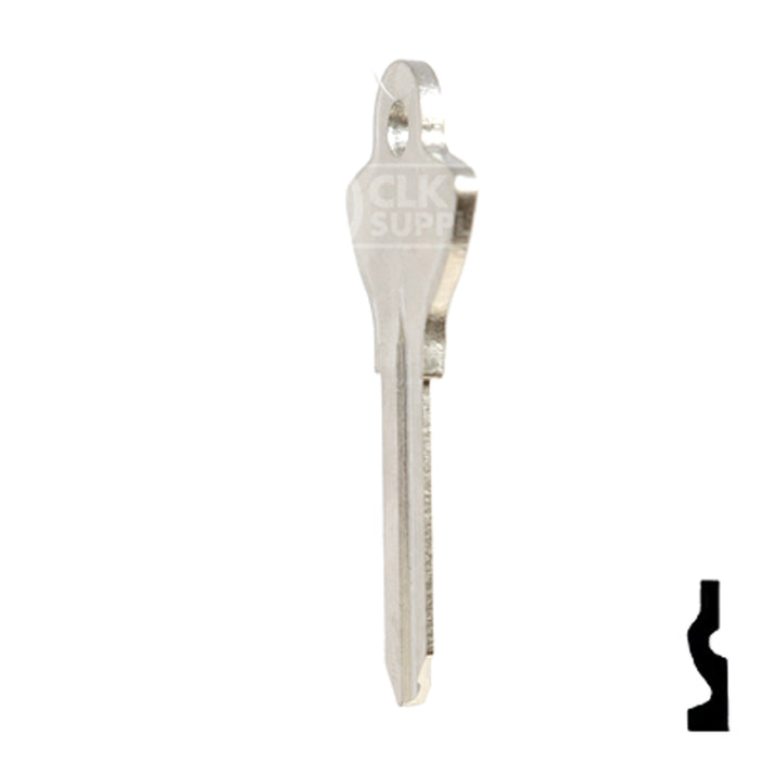 Uncut Key Blank | Ilco, Craftsman | EL11