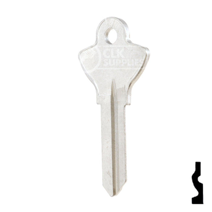 Uncut Key Blank | Ilco, Craftsman | EL11