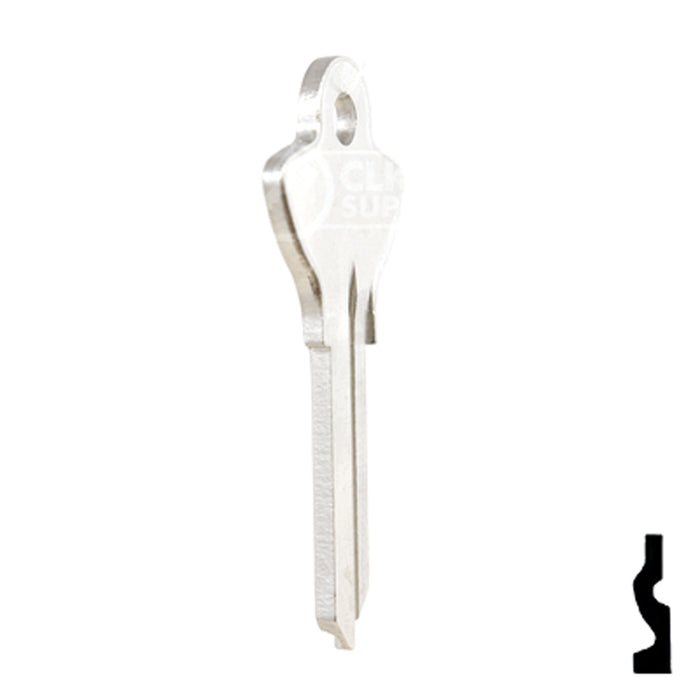 Uncut Key Blank | Ilco, Craftsman | EL11