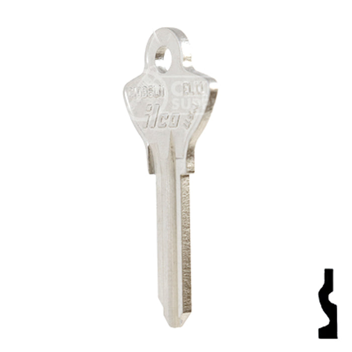 Uncut Key Blank | Ilco, Craftsman | EL11