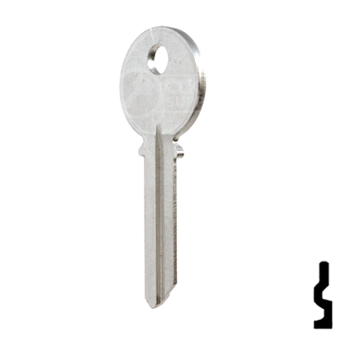 Uncut Key Blank | Yale | 997PA Residential-Commercial Key Ilco