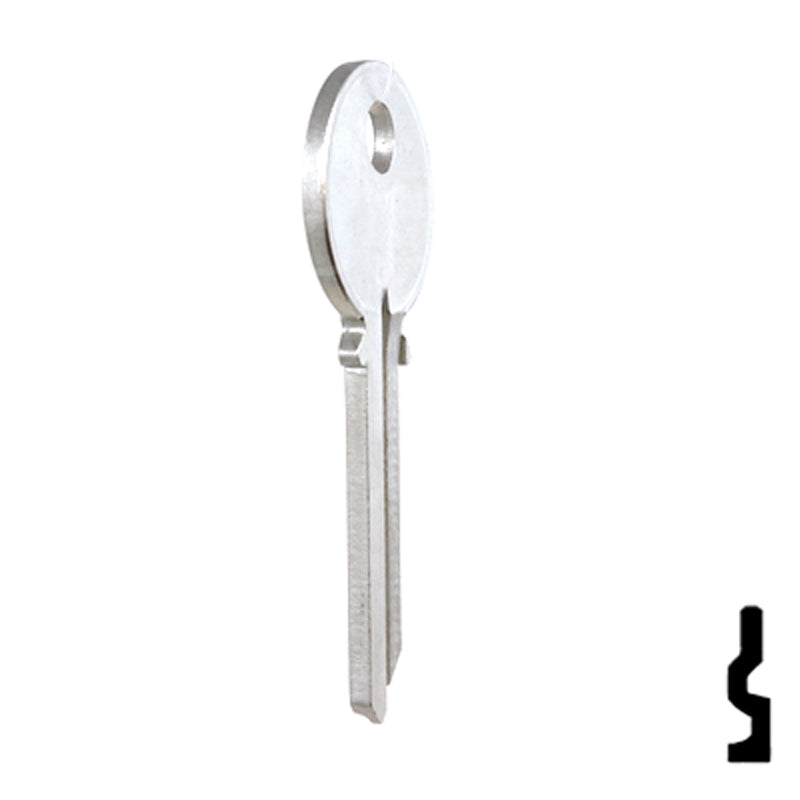 Uncut Key Blank | Yale | 997PA Residential-Commercial Key Ilco