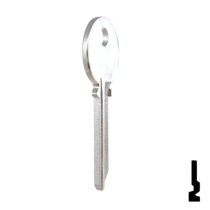 Uncut Key Blank | Yale | 998GST Office Furniture-Mailbox Key Ilco