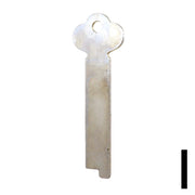 Uncut Key Blank | Miscellaneous | 1309 Flat Steel-Bit-Tubular-Key Ilco