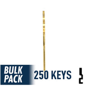 250 Pack KW10 Kwikset Key (Brass) 250 Pack Ilco