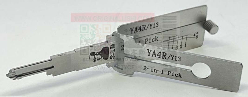 Original Lishi YA4R/Y13 2-in-1 Tool for Cabinet Locks