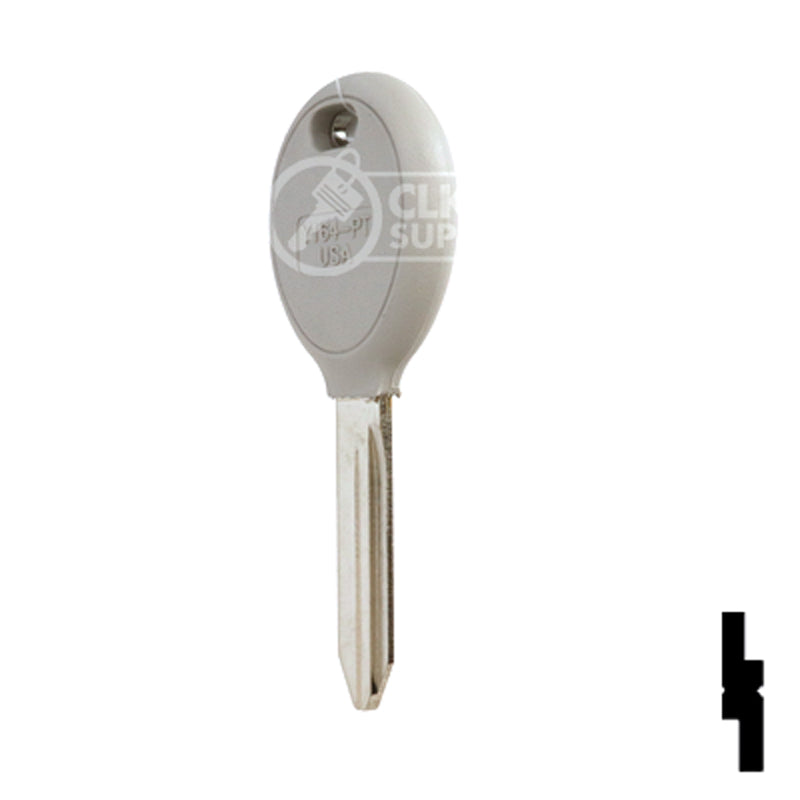 Chrysler (Y164PT) Transponder Key -by Ilco All Ilco
