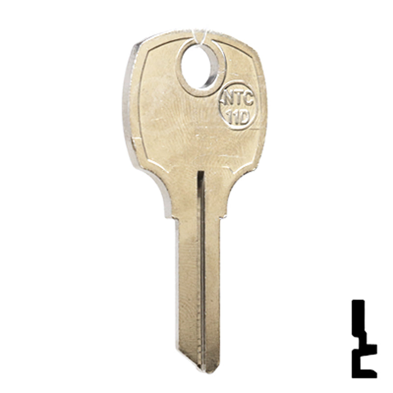 National Cabinet (D8787, NTC-11D) Key Blank NP All JMA USA