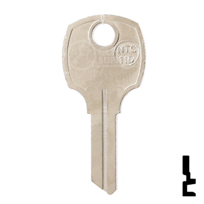 National Cabinet (D8787, NTC-11D) Key Blank NP All JMA USA