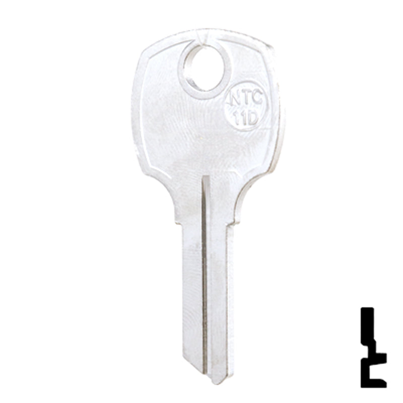 National Cabinet (D8787, NTC-11D) Key Blank NP All JMA USA