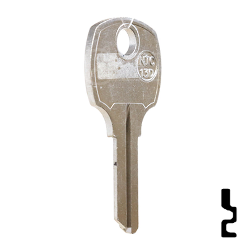 National Cabinet (D8789, NTC-13D,1069E) Key Blank NP All JMA USA