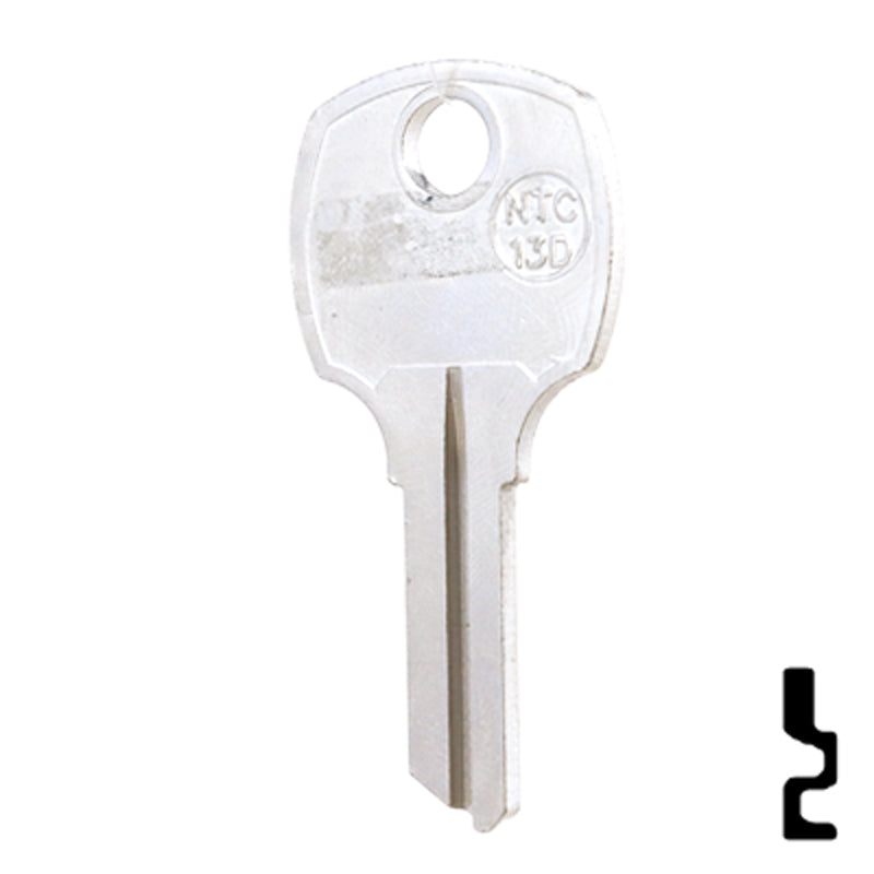 National Cabinet (D8789, NTC-13D,1069E) Key Blank NP All JMA USA