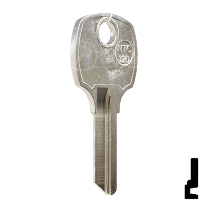 National Cabinet (NTC-12D, D8788) Key Blank NP All JMA USA