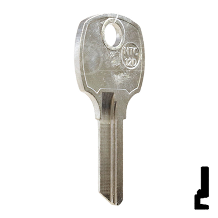 National Cabinet (NTC-12D, D8788) Key Blank NP All JMA USA