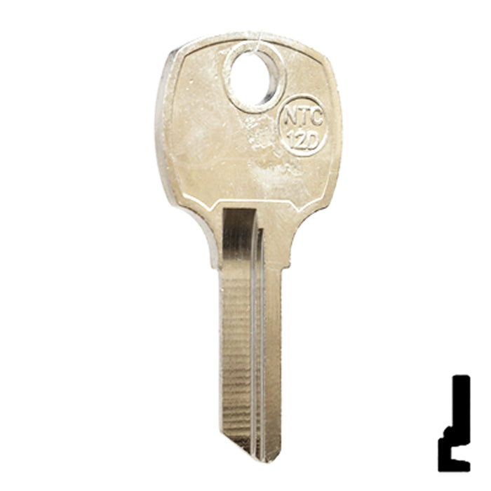 National Cabinet (NTC-12D, D8788) Key Blank NP All JMA USA