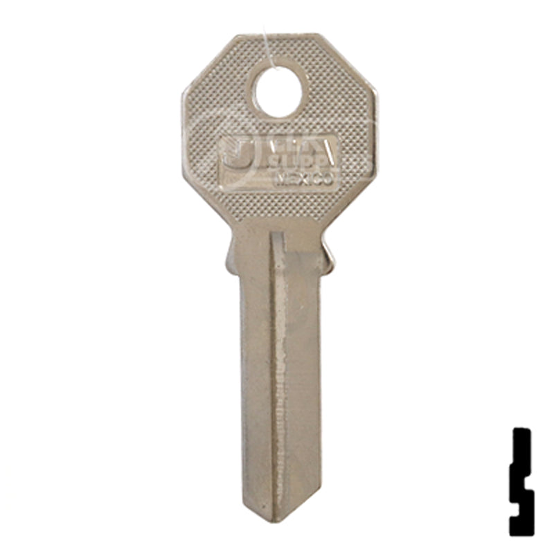 Phillips Mexico (PHI-52, PHA1) Nickel Plated Key Blank All JMA USA