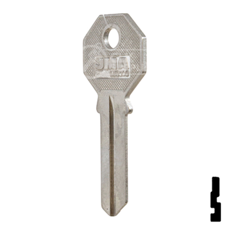 Phillips Mexico (PHI-52, PHA1) Nickel Plated Key Blank All JMA USA