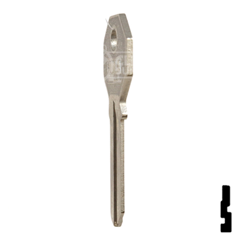 Phillips Mexico (PHI-52, PHA1) Nickel Plated Key Blank All JMA USA