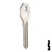 Phillips Mexico (PHI-52, PHA1) Nickel Plated Key Blank All JMA USA