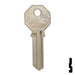 Phillips Mexico (PHI-52, PHA1) Nickel Plated Key Blank All JMA USA