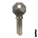 Phillips Mexico (PHI-52, PHA1) Nickel Plated Key Blank All JMA USA