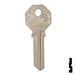 Phillips Mexico (PHI-52, PHA1) Nickel Plated Key Blank All JMA USA