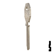 Phillips Mexico (PHI-52, PHA1) Nickel Plated Key Blank All JMA USA