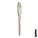 Phillips Mexico (PHI-52, PHA1) Nickel Plated Key Blank All JMA USA