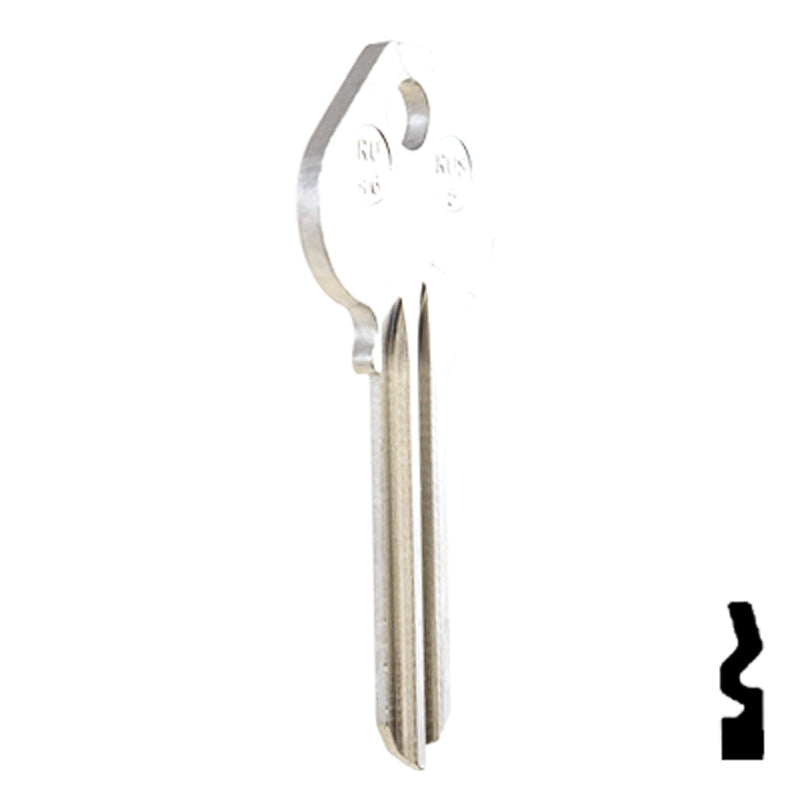 Russwin RU46 Keyblank  NP All JMA USA
