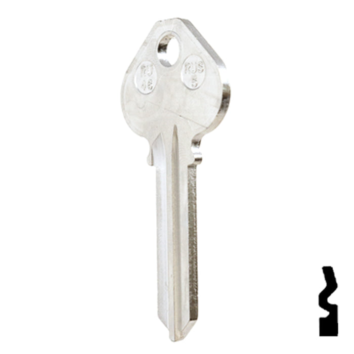Russwin RU46 Keyblank  NP All JMA USA