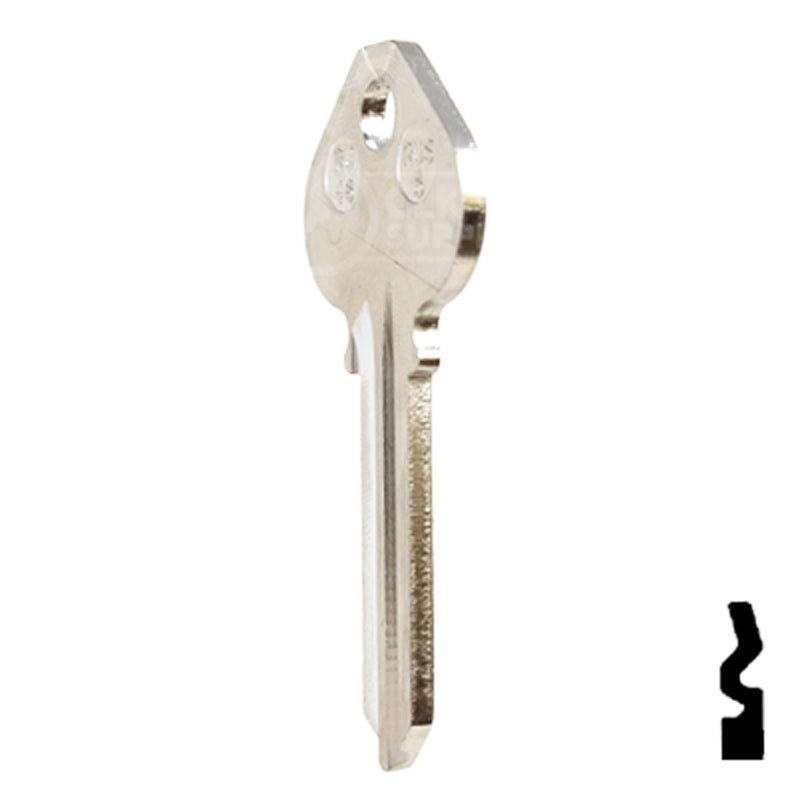 Russwin RU46 Keyblank  NP All JMA USA