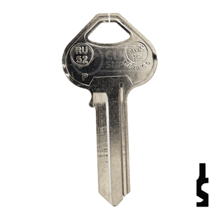 Russwin (RU52, RUS-12) NP KEY BLANK All JMA USA
