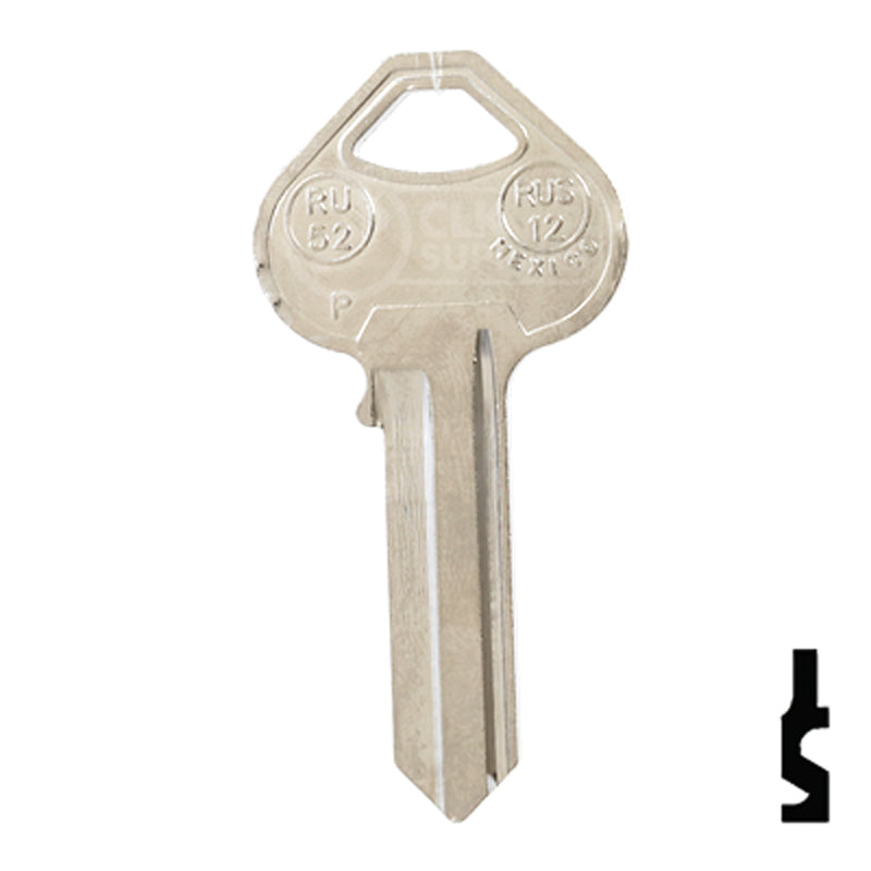 Russwin (RU52, RUS-12) NP KEY BLANK All JMA USA