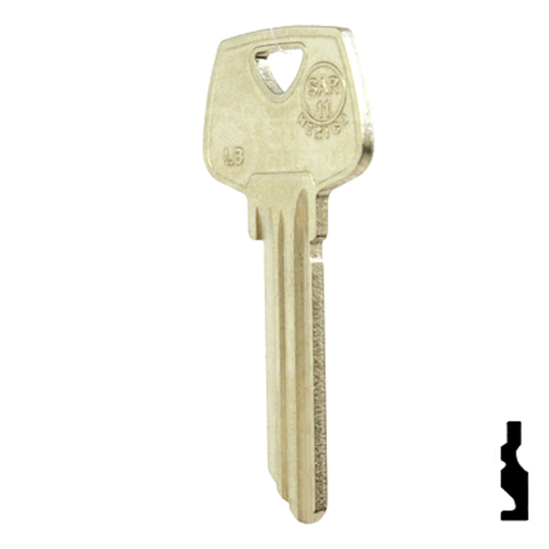 SARGENT 6 pin  'LB' NS Key blank (O1007LB) All JMA USA
