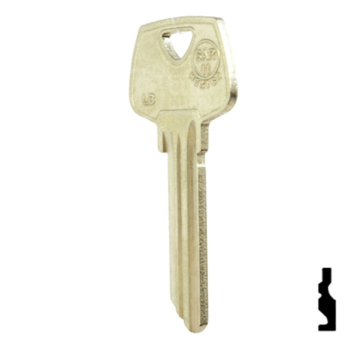 SARGENT 6 pin  'LB' NS Key blank (O1007LB) All JMA USA
