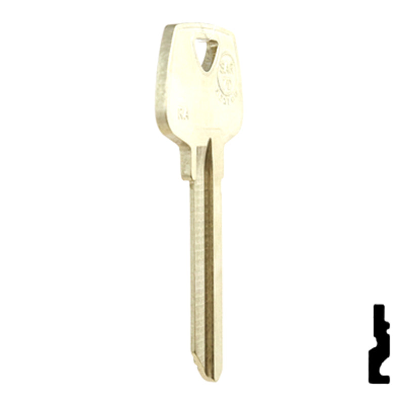 Sargent Key Blank "RA" SAR-7D (1007RA) 6 pin All JMA USA