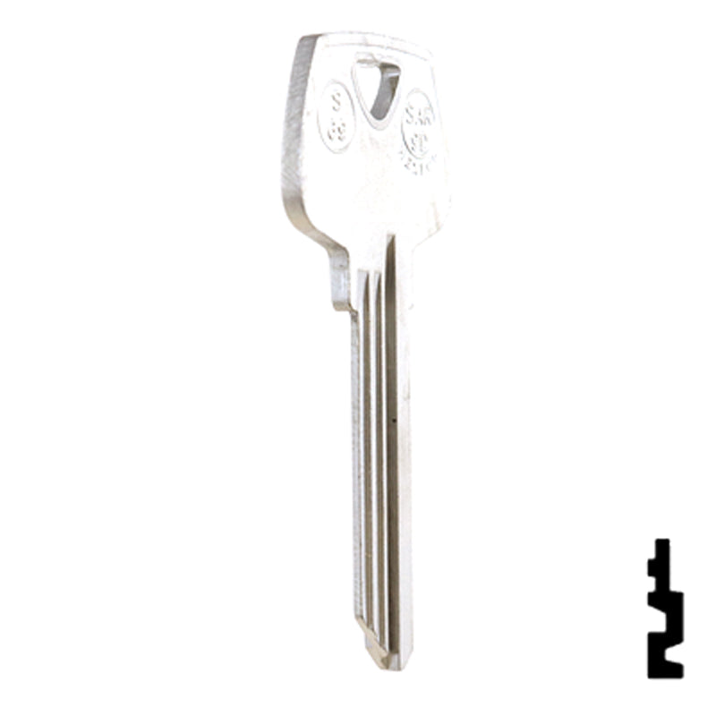 Sargent (S69, L1010N) 6-Pin Key Blank  - by JMA All JMA USA