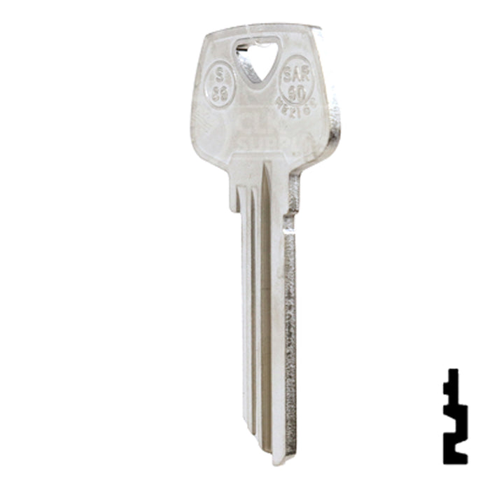 Sargent (S69, L1010N) 6-Pin Key Blank  - by JMA All JMA USA