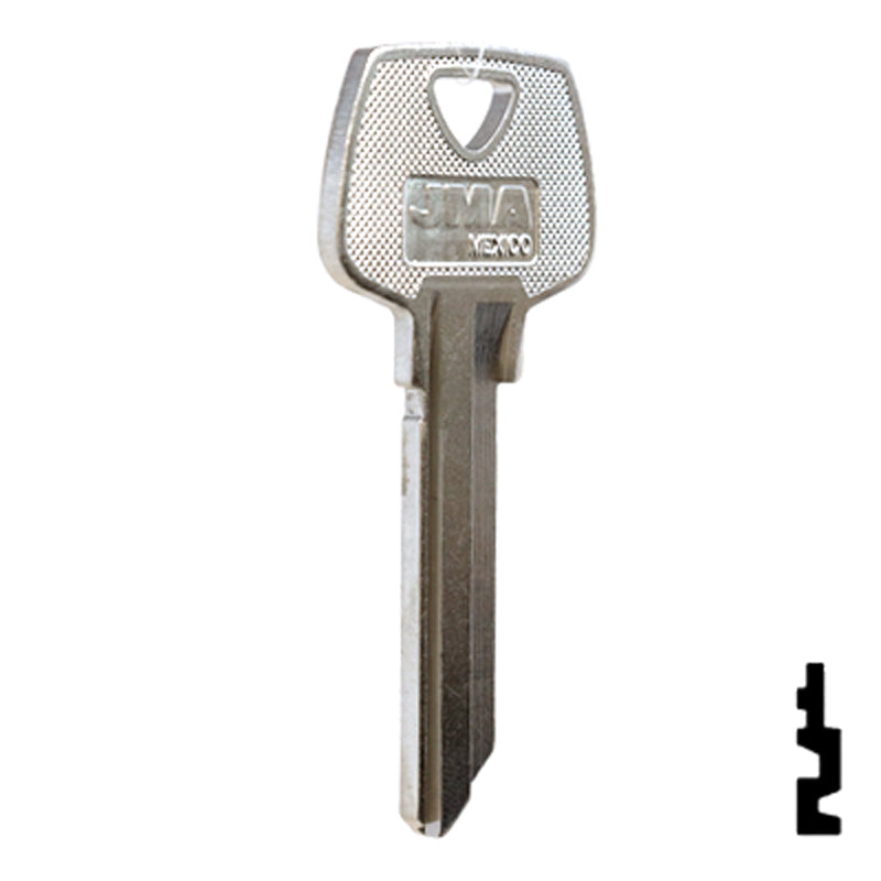 Sargent (S69, L1010N) 6-Pin Key Blank  - by JMA All JMA USA