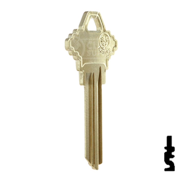 Schlage (SC1456-NS) Nickel Silver Key Blank  - by JMA All JMA USA