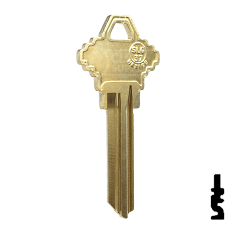 Schlage (SC1456-NS) Nickel Silver Key Blank  - by JMA All JMA USA