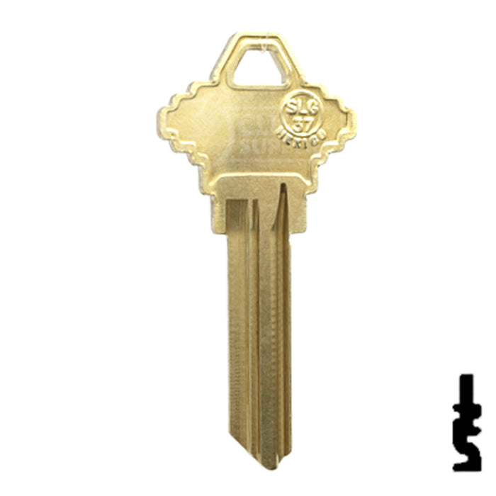 Schlage (SC1456-NS) Nickel Silver Key Blank  - by JMA All JMA USA